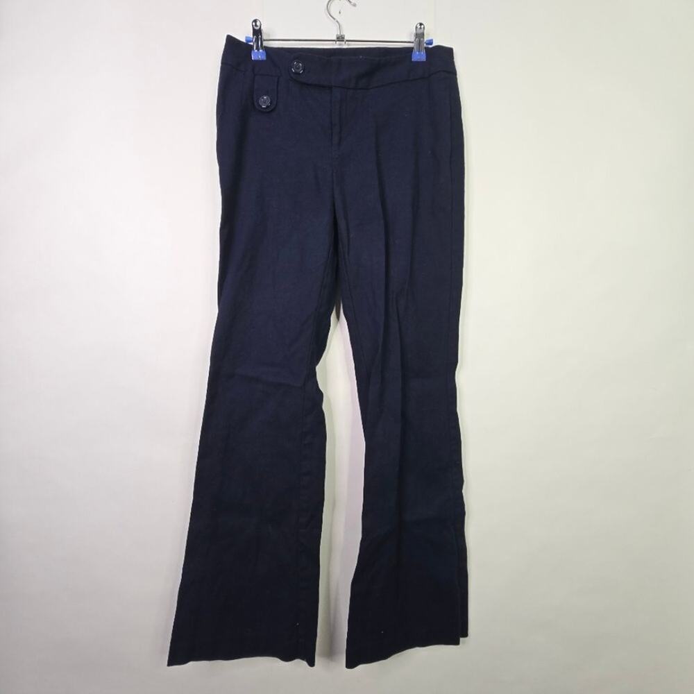 Banana Republic Navy Martin Fit Trousers